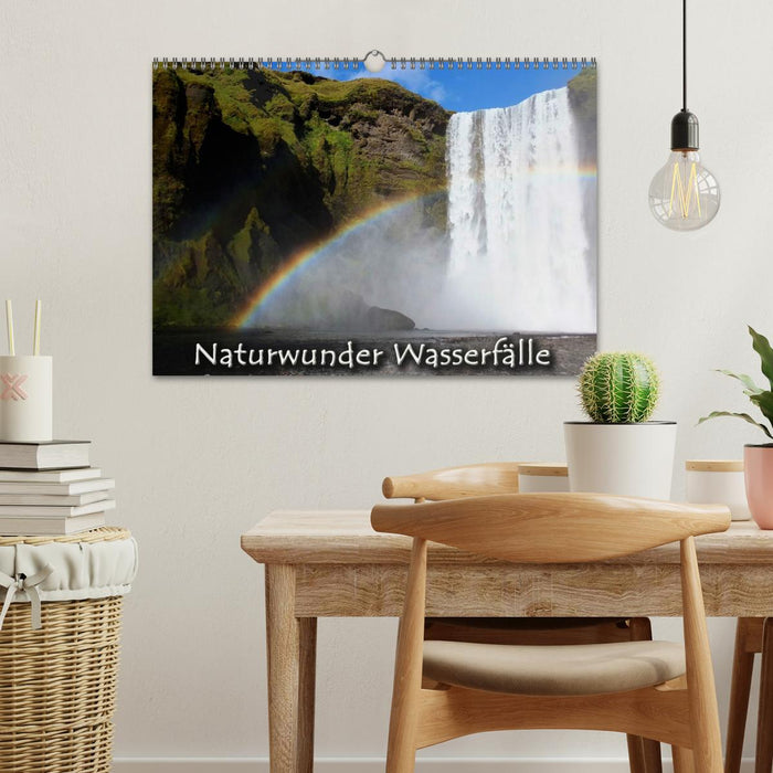 Naturwunder Wasserfälle (CALVENDO Wandkalender 2027)