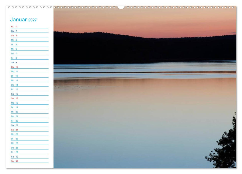 Urlaubsparadies Scharmützelsee (CALVENDO Wandkalender 2027)