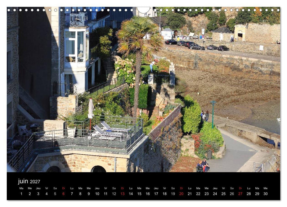 Dinard Perle de la Côte d'Émeraude (CALVENDO Calendrier mensuel 2027)