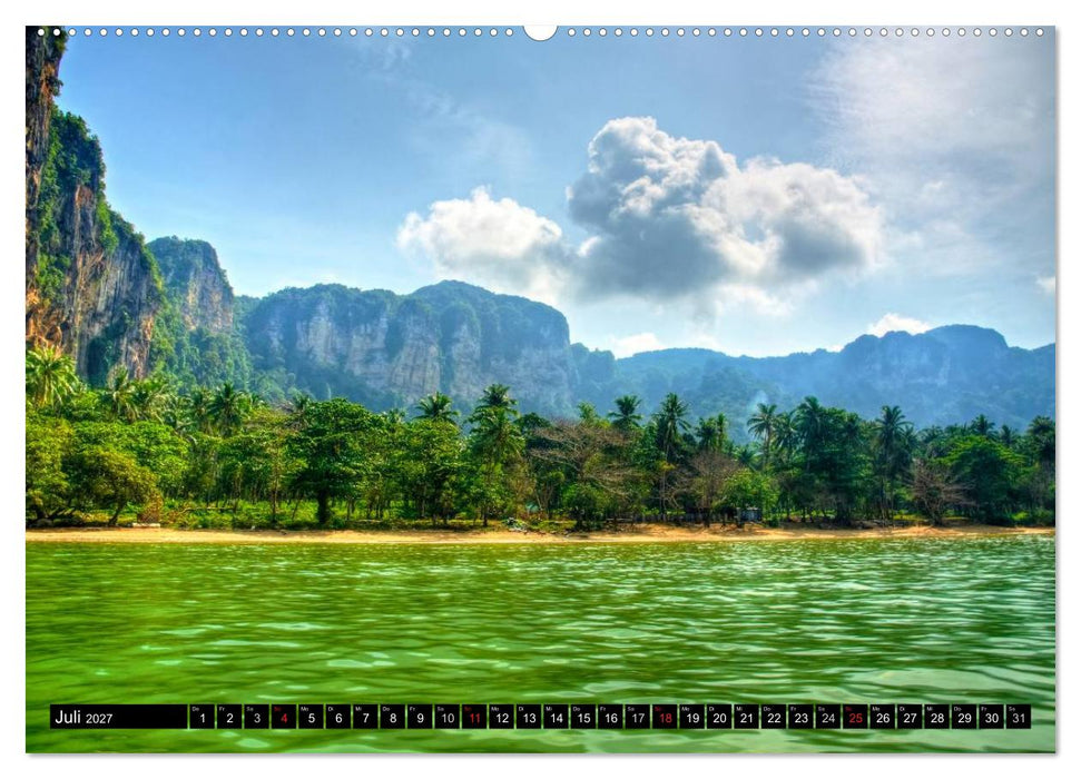 Thailand Sonne und Strand (CALVENDO Premium Wandkalender 2027)