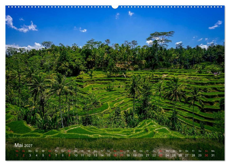 Bali - Insel der Tempel, Götter und Dämonen (CALVENDO Wandkalender 2027)