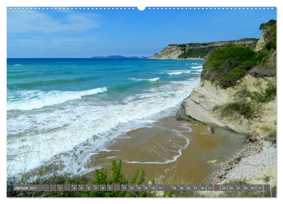 Korfu, Perle im Ionischen Meer (CALVENDO Premium Wandkalender 2027)