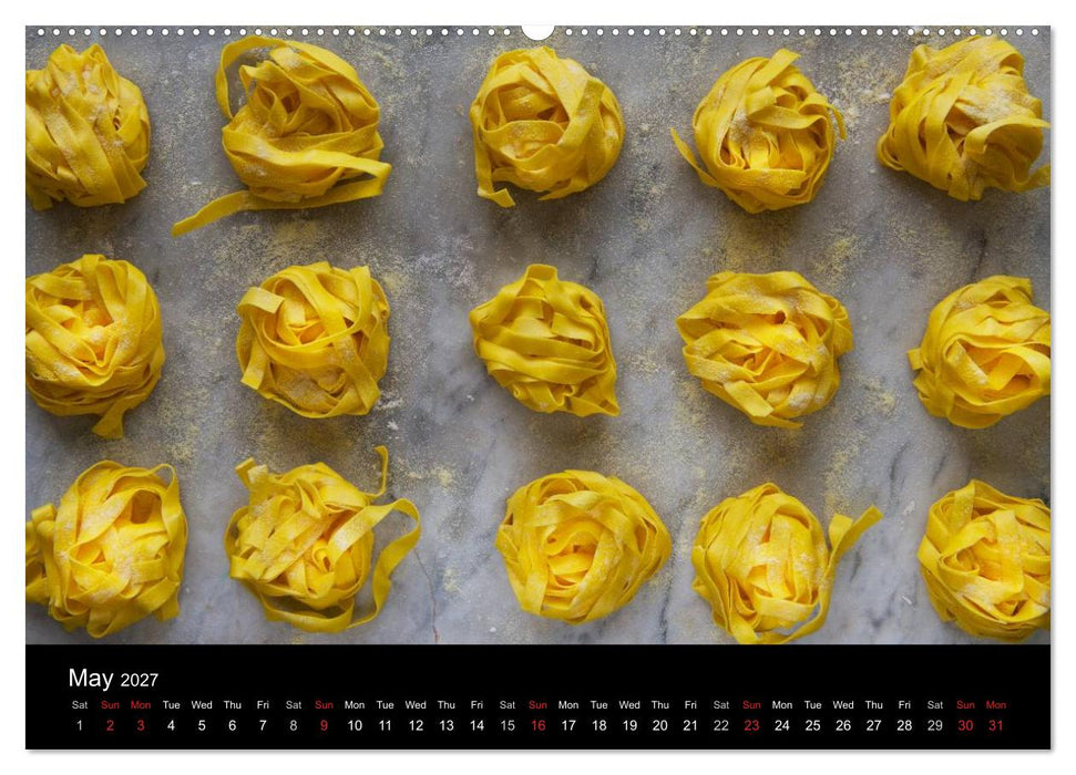 PASTA (CALVENDO Premium-Calendar 2027)