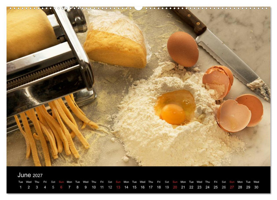 PASTA (CALVENDO Premium-Calendar 2027)