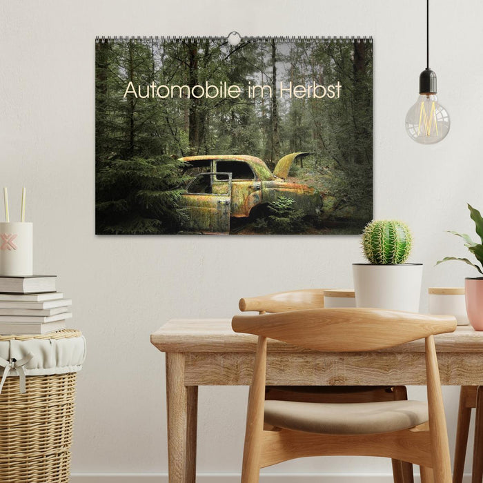 Automobile im Herbst (CALVENDO Wandkalender 2027)