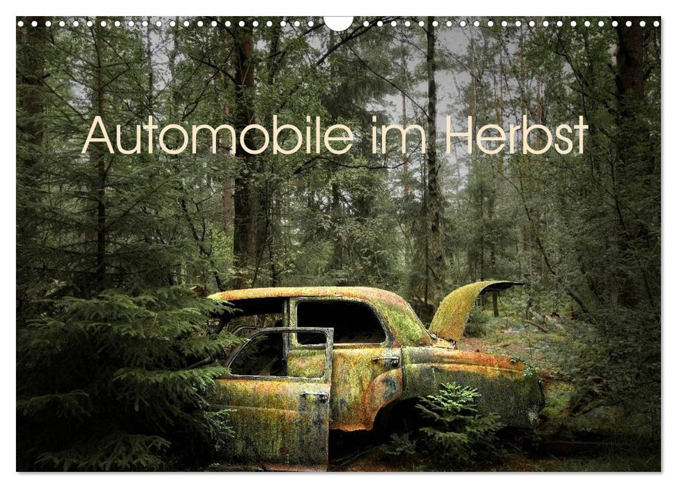 Automobile im Herbst (CALVENDO Wandkalender 2027)