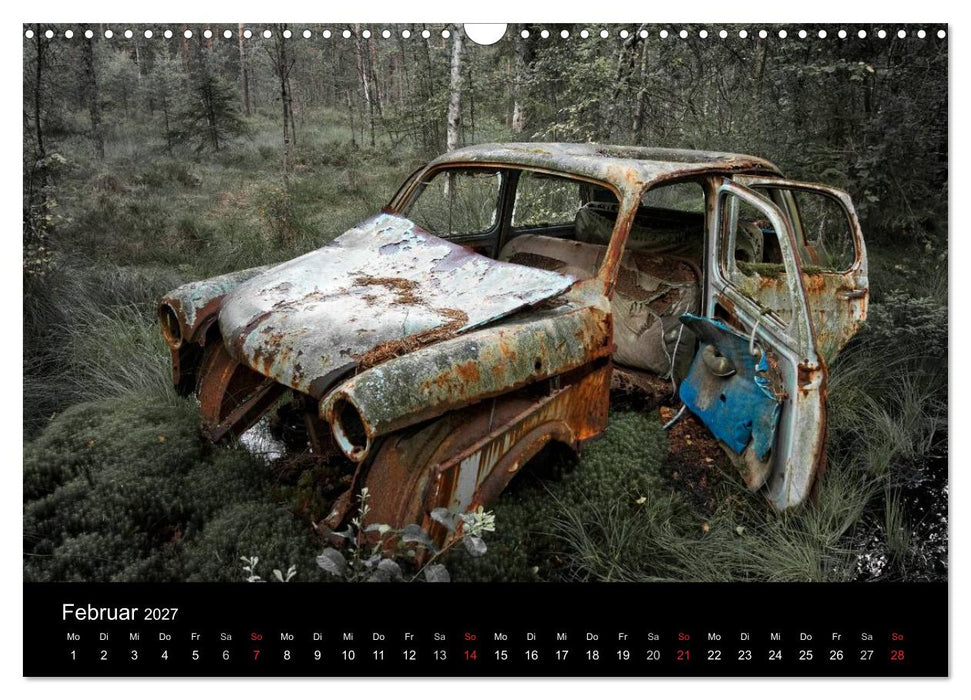 Automobile im Herbst (CALVENDO Wandkalender 2027)