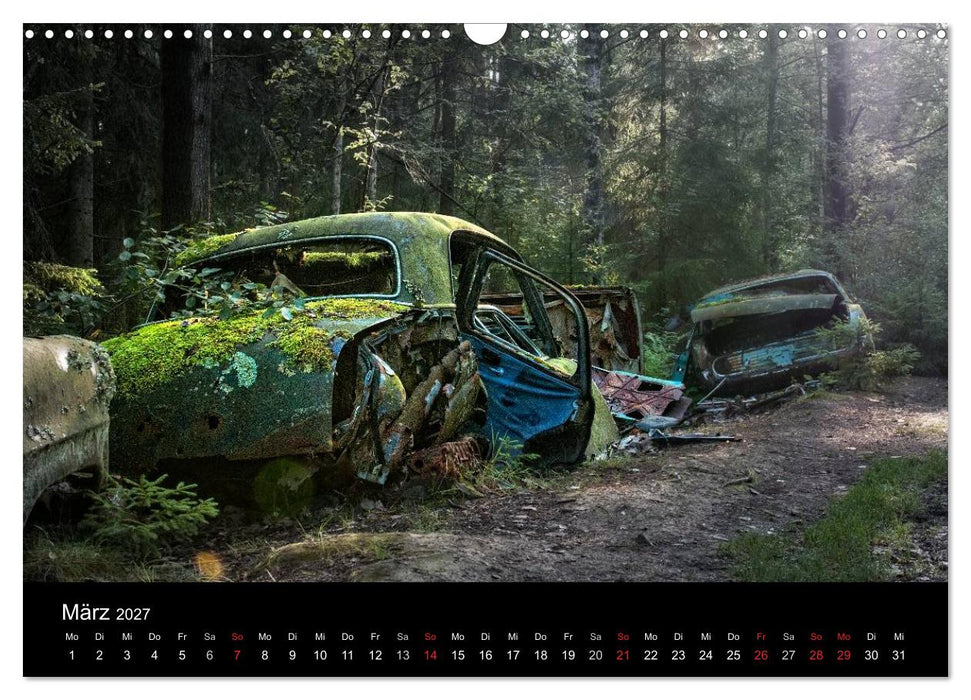 Automobile im Herbst (CALVENDO Wandkalender 2027)
