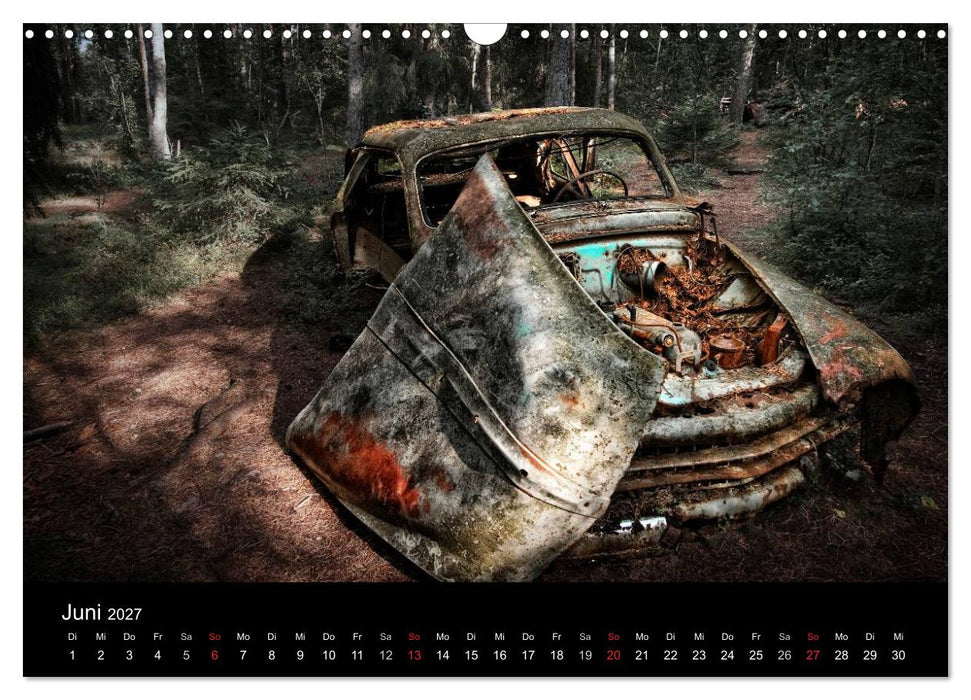 Automobile im Herbst (CALVENDO Wandkalender 2027)