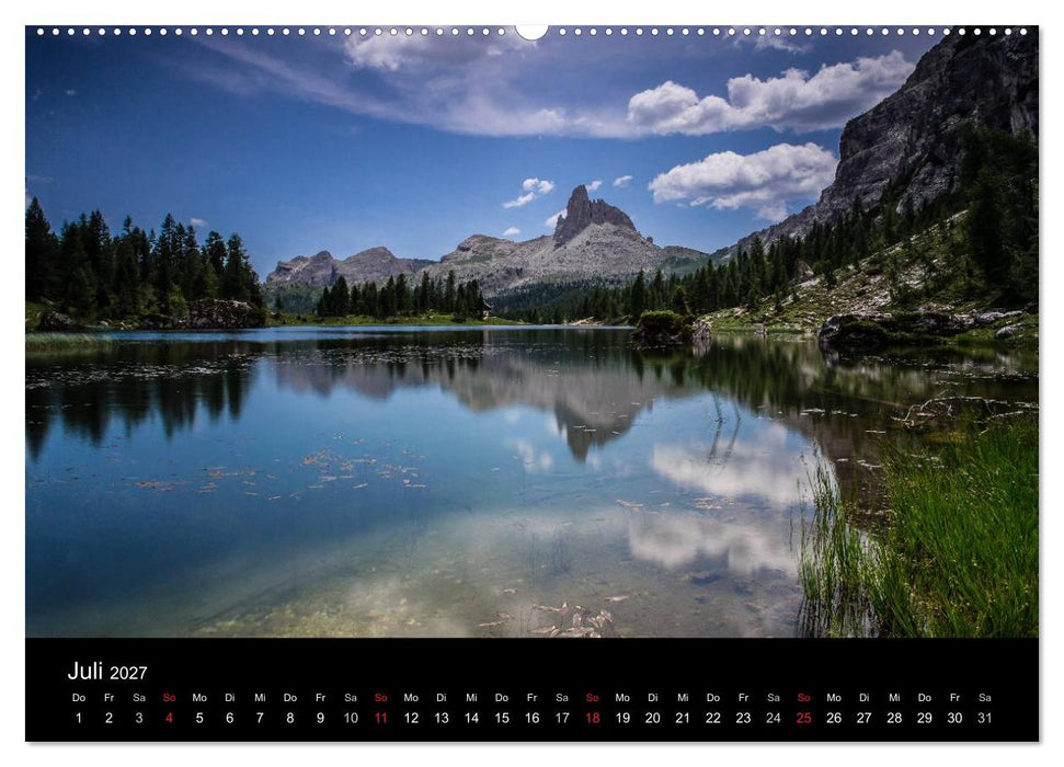 Meine Sicht der Alpen (CALVENDO Premium Wandkalender 2027)