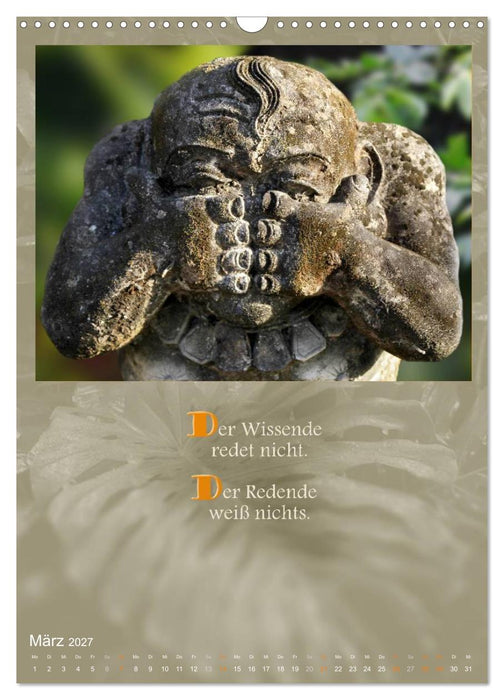 Götter, Dämonen und Weisheiten aus Fernost (CALVENDO Wandkalender 2027)