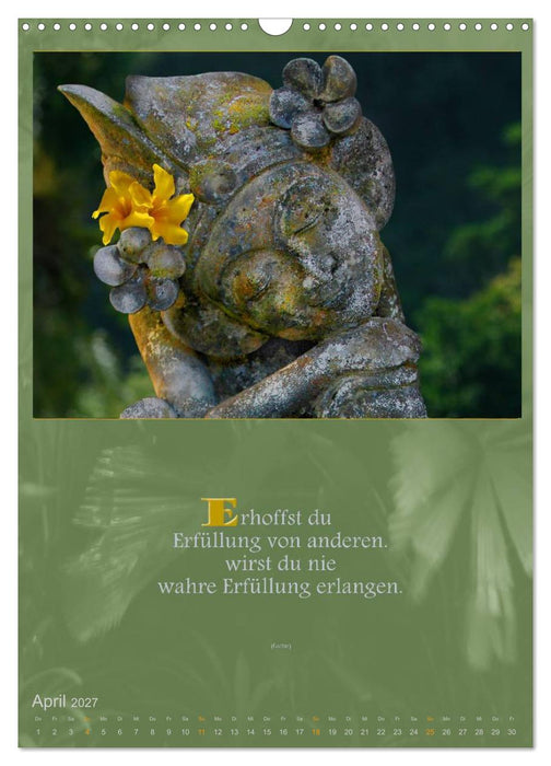 Götter, Dämonen und Weisheiten aus Fernost (CALVENDO Wandkalender 2027)
