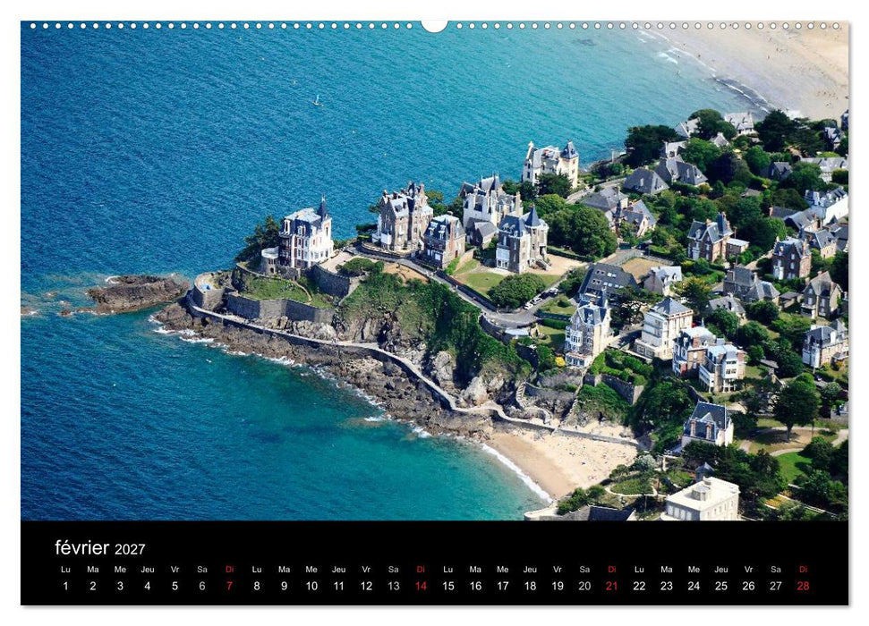 Dinard Perle de la Côte d'Émeraude (CALVENDO Calendrier supérieur 2027)