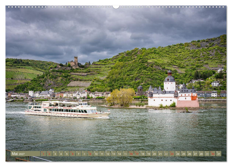 Burgen in Rheinland-Pfalz (CALVENDO Premium Wandkalender 2027)
