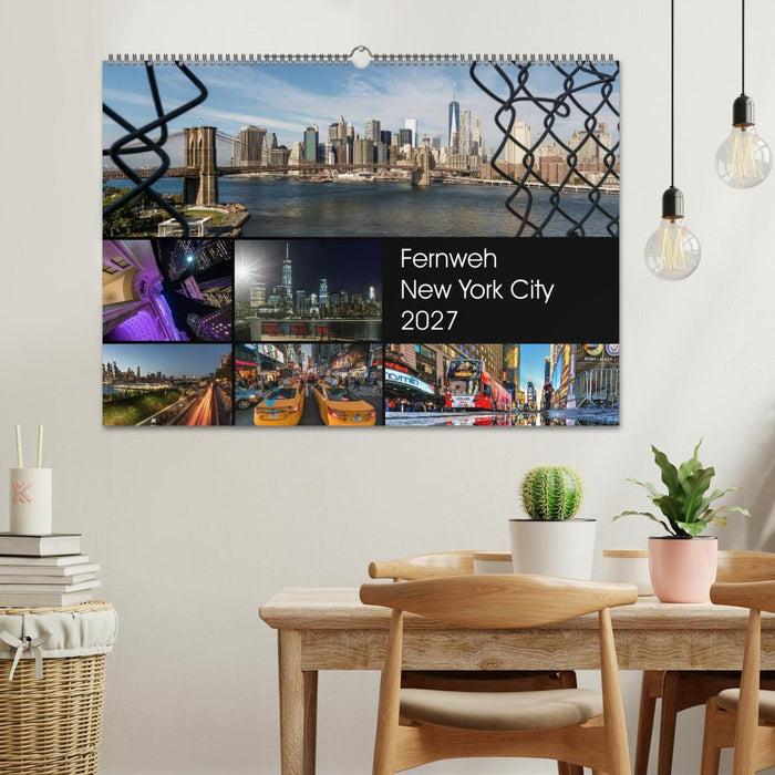 Fernweh New York City (CALVENDO Wandkalender 2027)