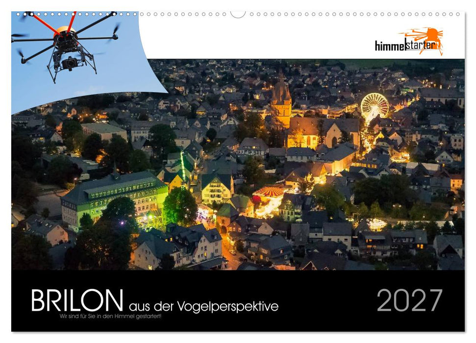 Brilon aus der Vogelperspektive (CALVENDO Wandkalender 2027)