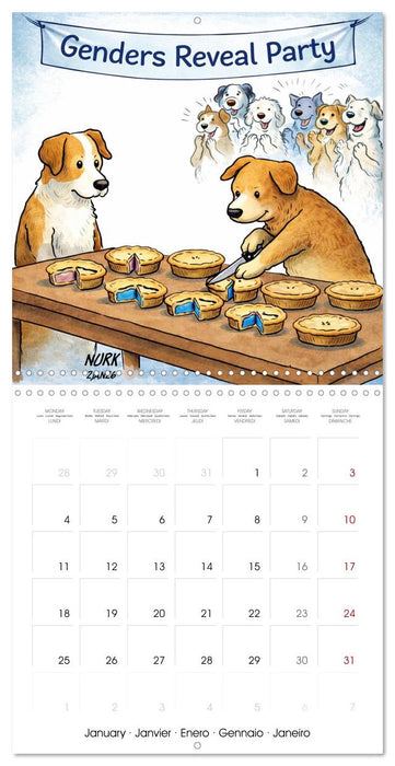 Every Dog Has Its Day (CALVENDO Monthly Calendar 2027)