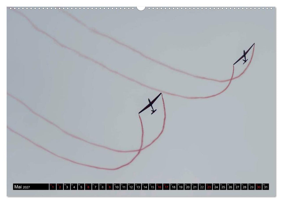 Modellflugzeuge über Friedrichshafen (CALVENDO Wandkalender 2027)