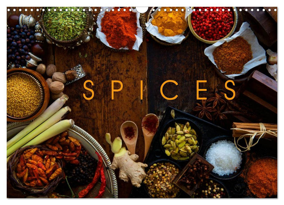 SPICES (CALVENDO Monthly Calendar 2027)