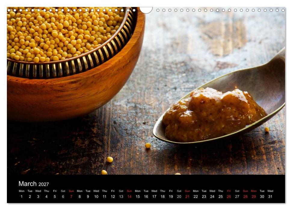 SPICES (CALVENDO Monthly Calendar 2027)