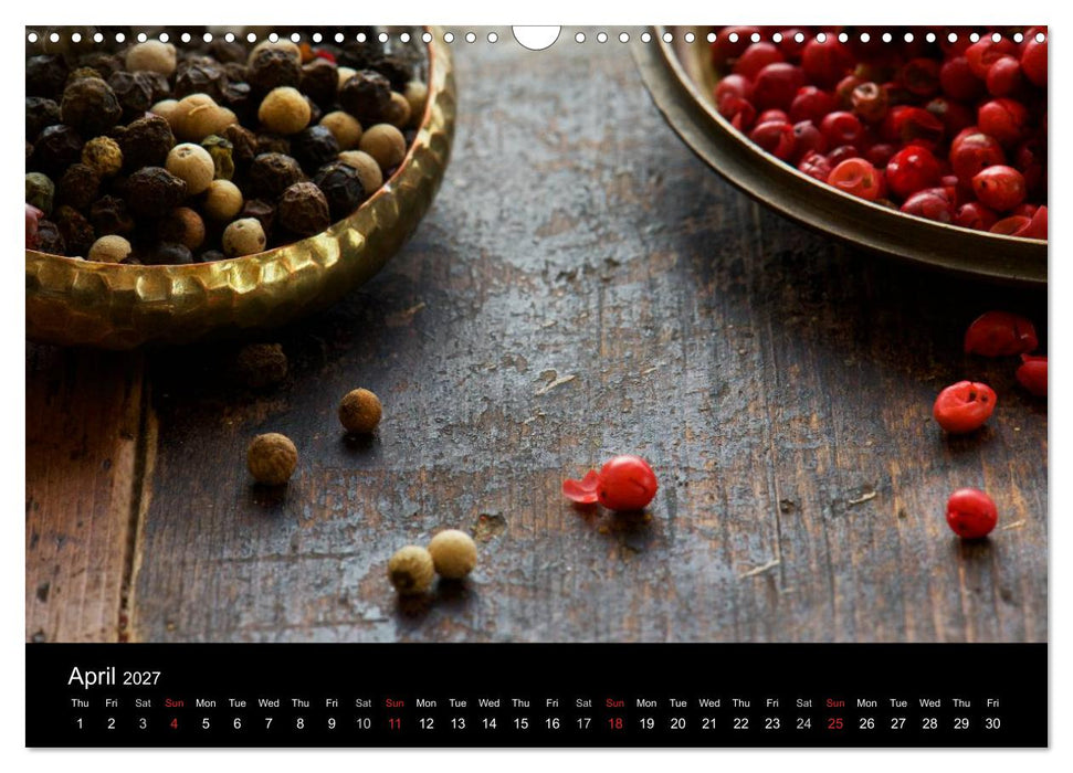 SPICES (CALVENDO Monthly Calendar 2027)