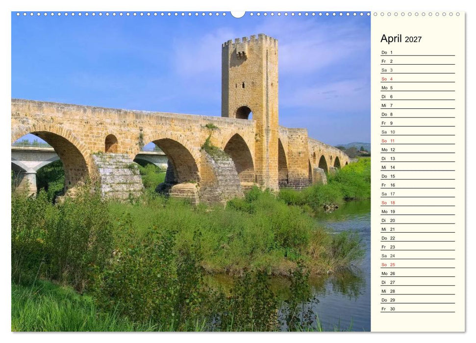 Römische Bauwerke in Europa (CALVENDO Wandkalender 2027)