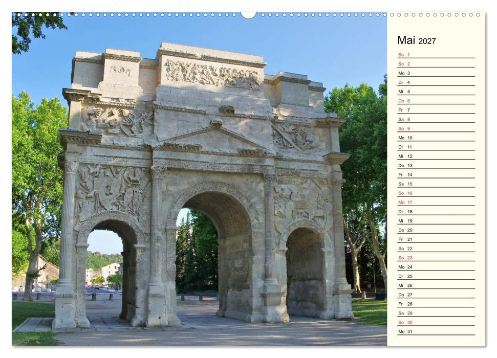 Römische Bauwerke in Europa (CALVENDO Wandkalender 2027)