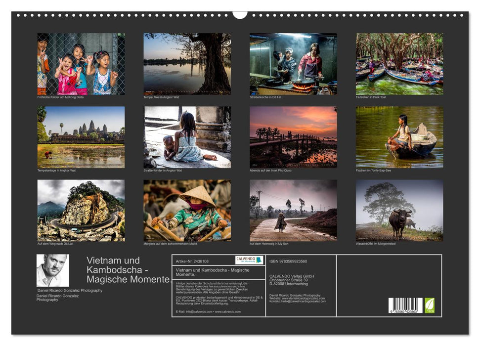 Vietnam und Kambodscha - Magische Momente. (CALVENDO Wandkalender 2027)