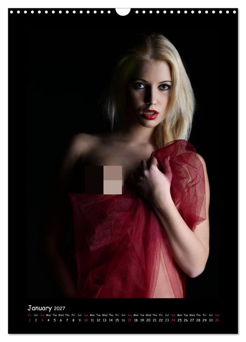 Julia's erotic portraits (CALVENDO Monthly Calendar 2027)
