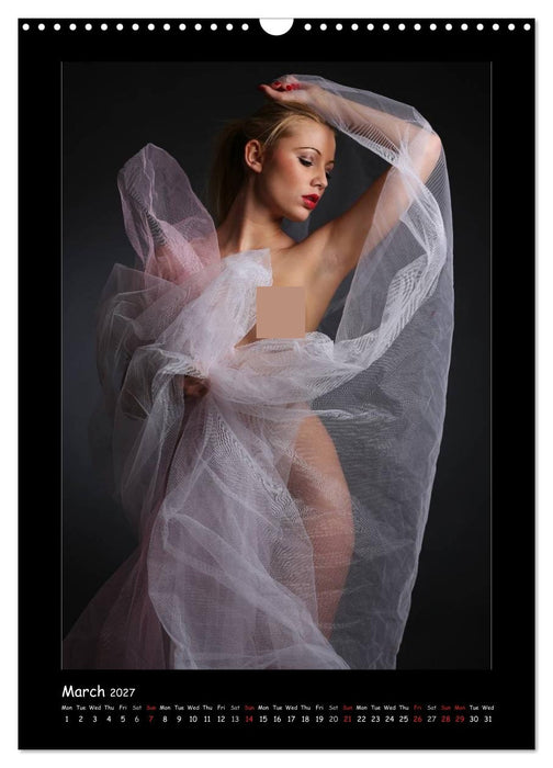 Julia's erotic portraits (CALVENDO Monthly Calendar 2027)
