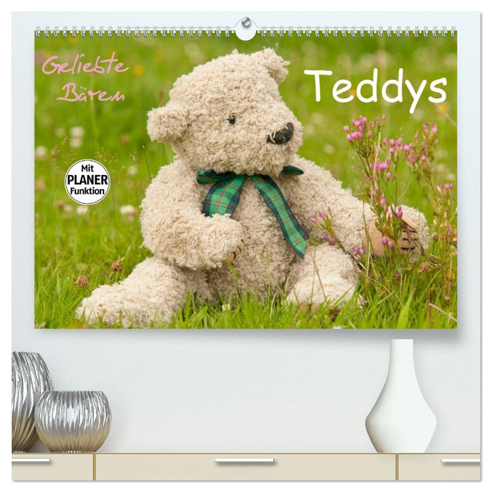Geliebte Bären - Teddys (CALVENDO Premium Wandkalender 2027)