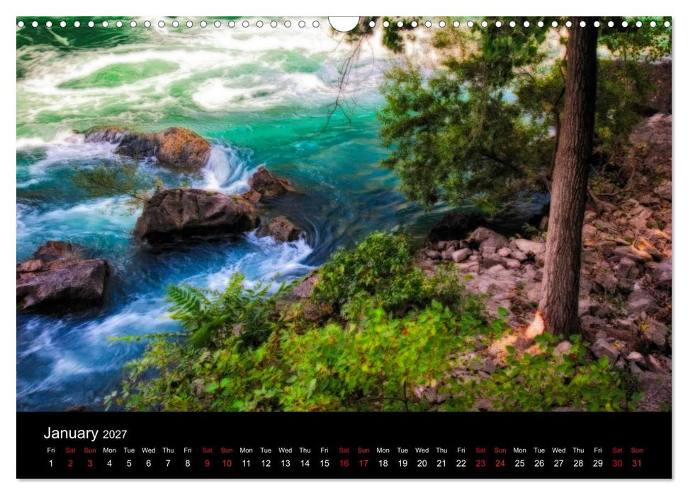 Niagara Falls 2027 (CALVENDO Monthly Calendar 2027)