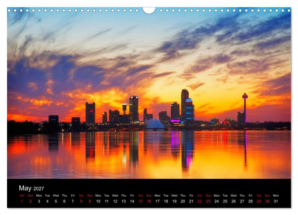 Niagara Falls 2027 (CALVENDO Monthly Calendar 2027)
