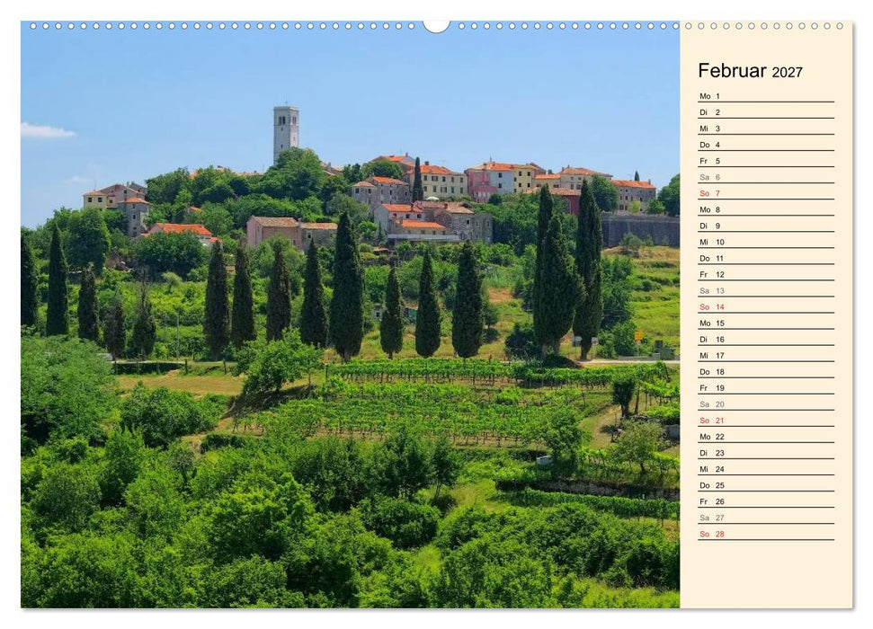 Istrien (CALVENDO Premium Wandkalender 2027)