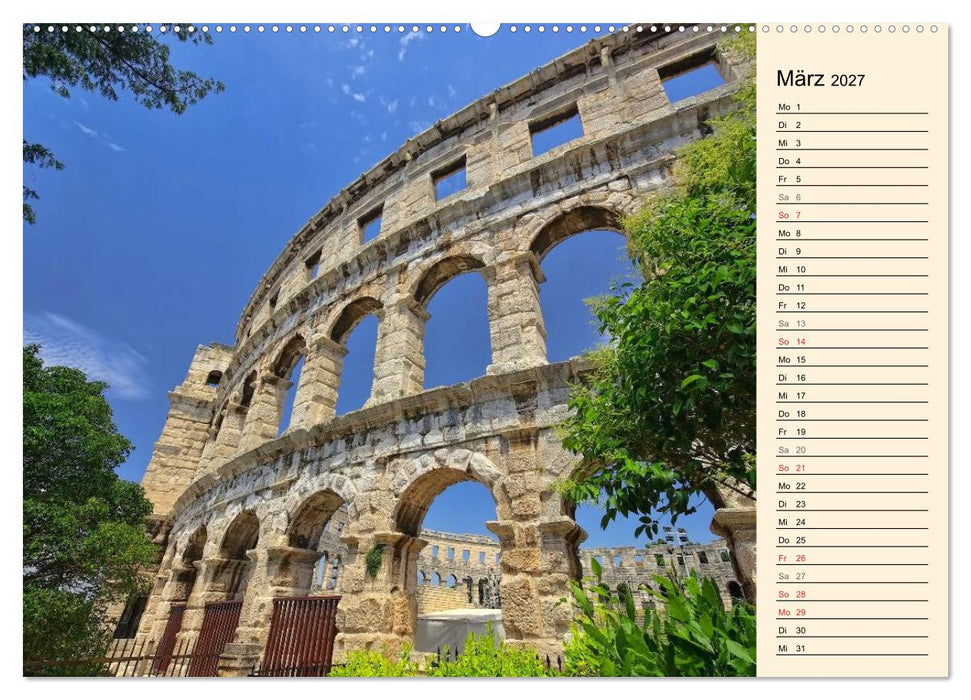 Istrien (CALVENDO Premium Wandkalender 2027)