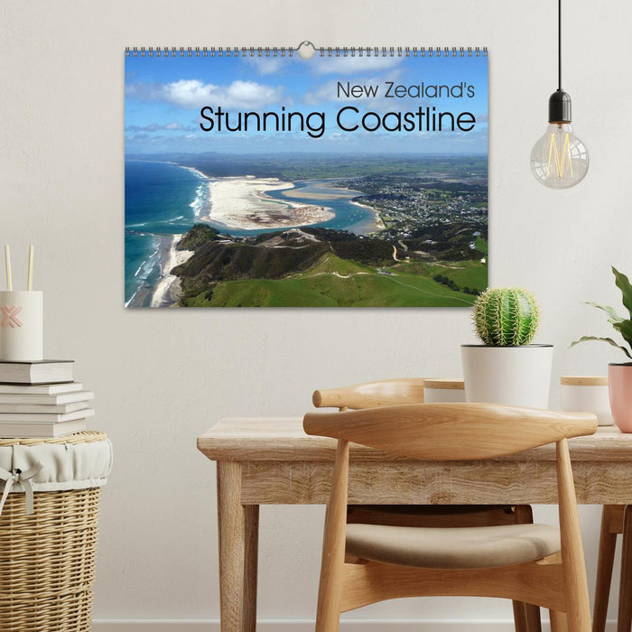 New Zealand's Stunning Coastline (CALVENDO Monthly Calendar 2027)
