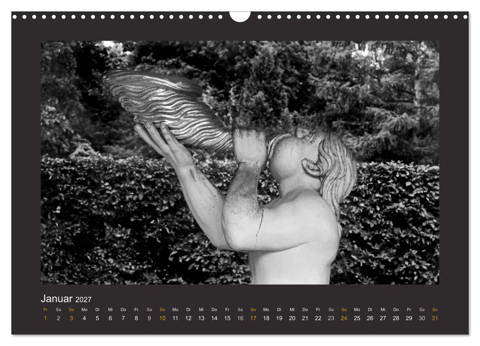 Dresdens stille Gesten (CALVENDO Wandkalender 2027)