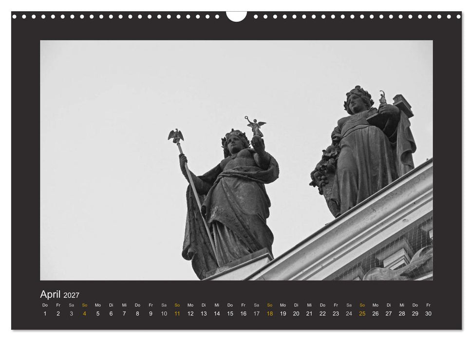 Dresdens stille Gesten (CALVENDO Wandkalender 2027)