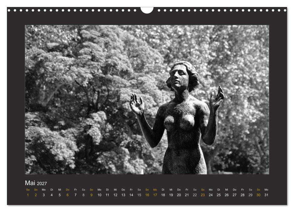 Dresdens stille Gesten (CALVENDO Wandkalender 2027)