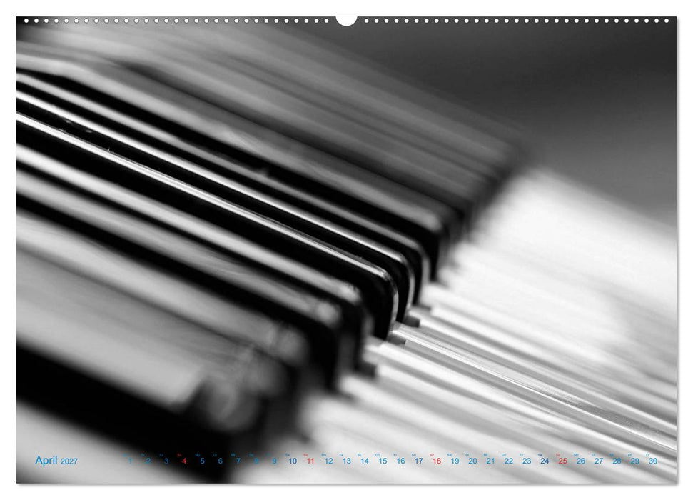 Akkordeon - close up (CALVENDO Wandkalender 2027)