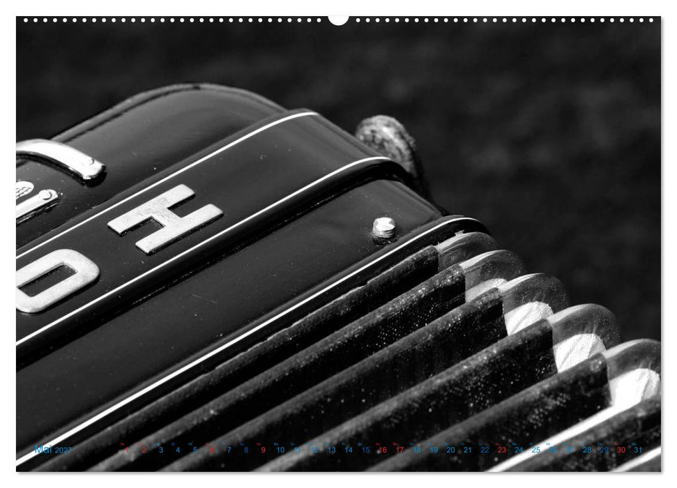 Akkordeon - close up (CALVENDO Wandkalender 2027)