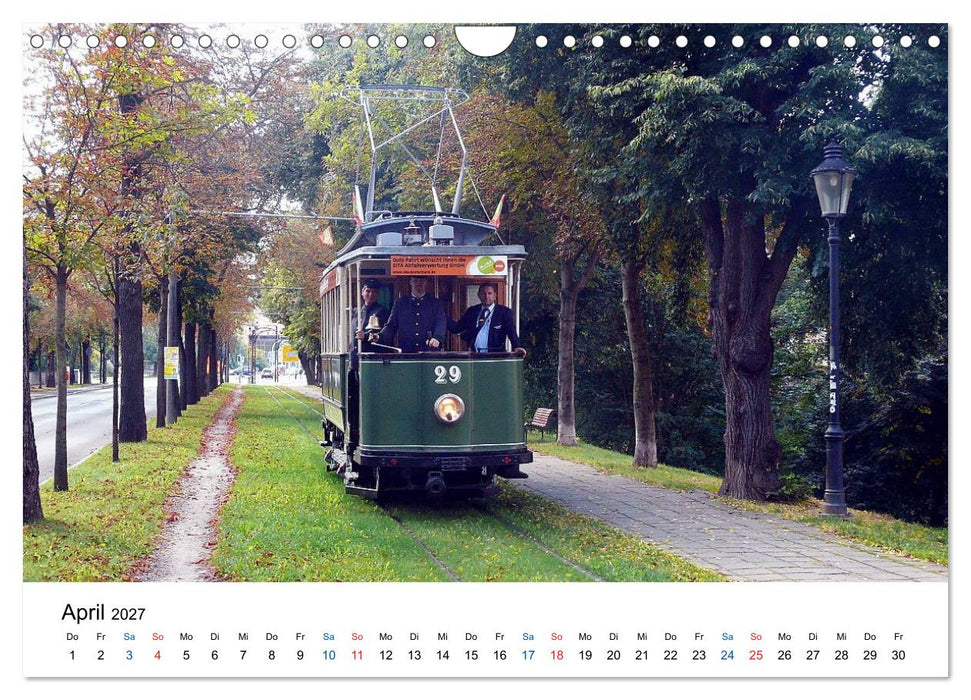 Naumburgs historische Straßenbahn (CALVENDO Wandkalender 2027)