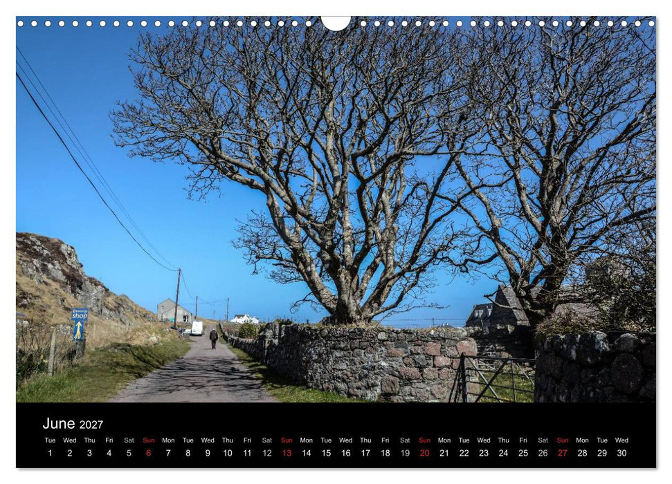 Iona Scotland's Mystical Isle (CALVENDO Monthly Calendar 2027)