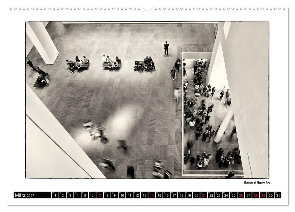 Manhattan Memories - Erinnerungen an New York (CALVENDO Wandkalender 2027)