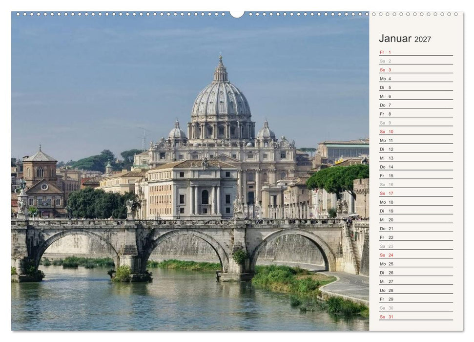 Rom - Die Ewige Stadt (CALVENDO Wandkalender 2027)