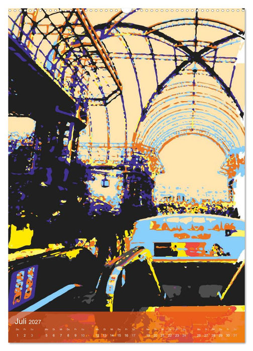 Paris pop-art (CALVENDO Premium Wandkalender 2027)
