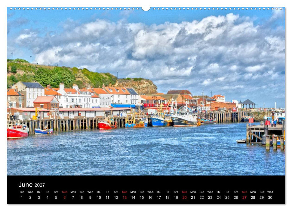 Whitby Harbour (CALVENDO Premium-Calendar 2027)