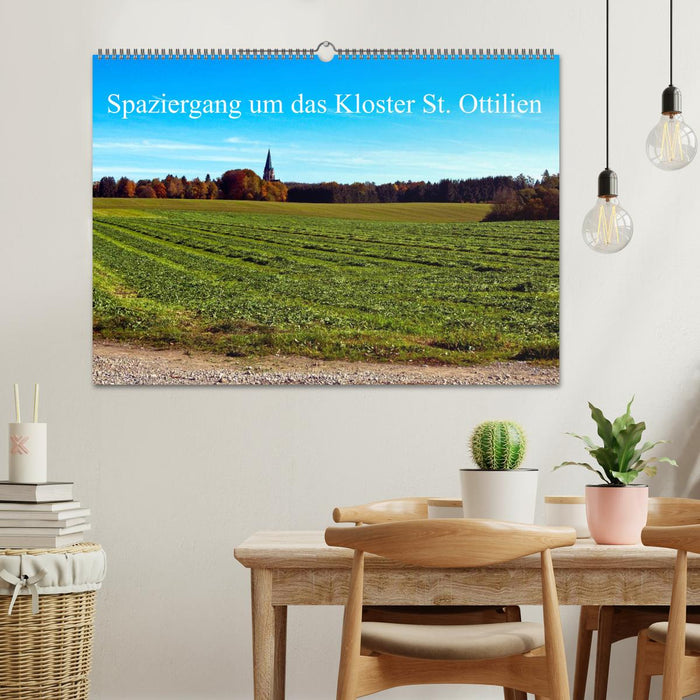 Spaziergang um das Kloster St. Ottilien (CALVENDO Wandkalender 2027)
