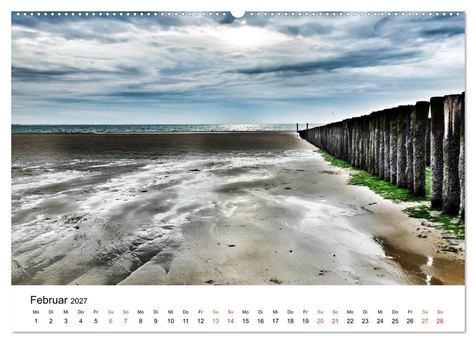 Wieder an der Nordsee (CALVENDO Premium Wandkalender 2027)