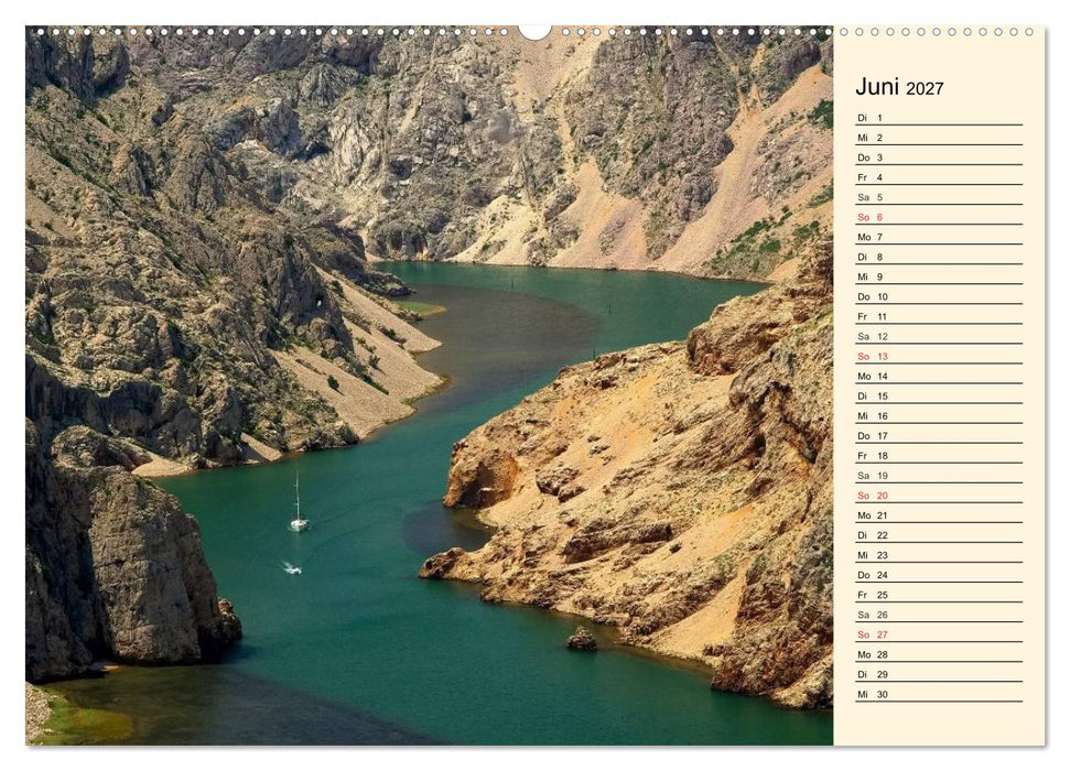 Zadar und Norddalmatien (CALVENDO Premium Wandkalender 2027)